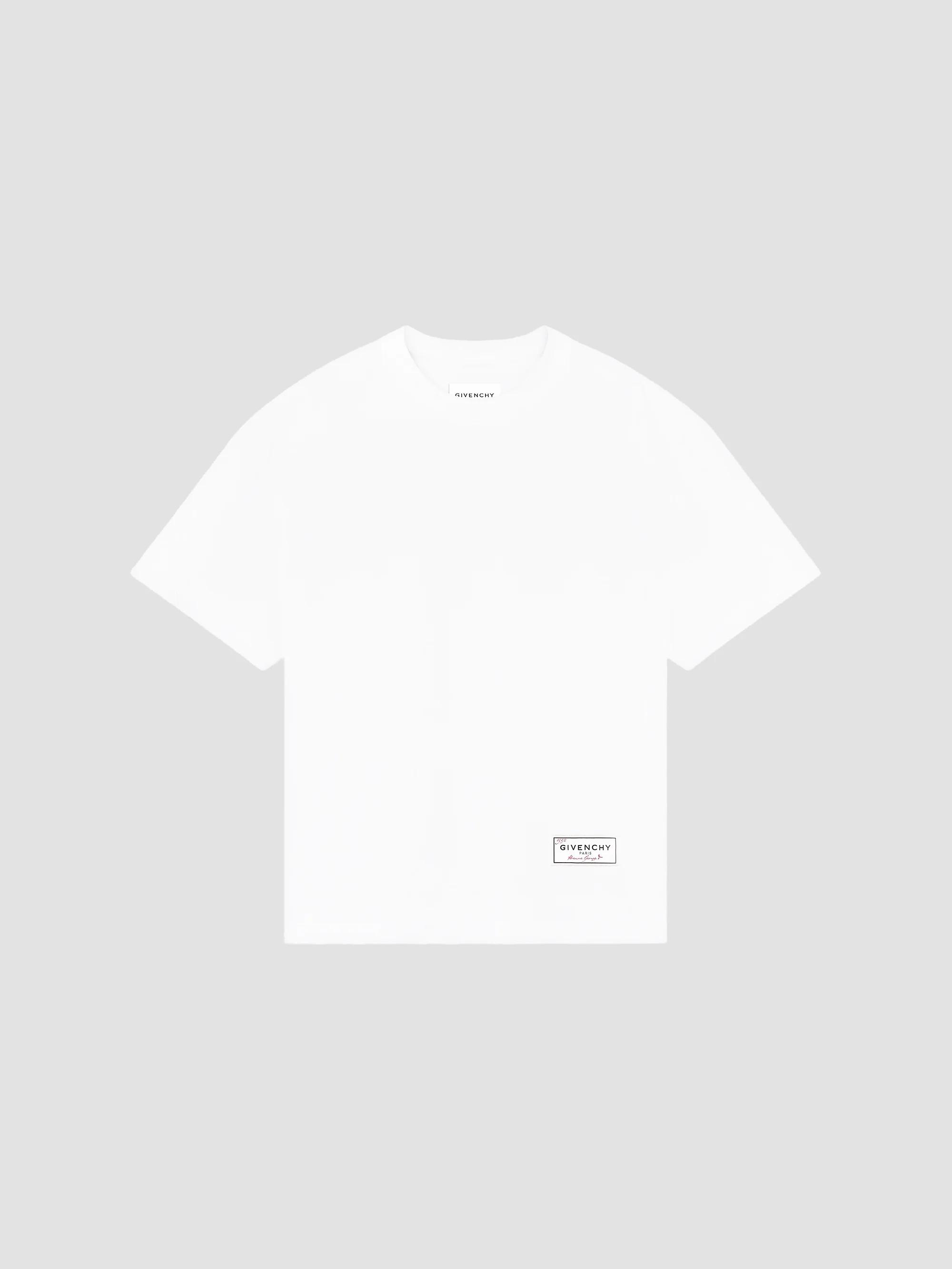 Givenchy T-Shirt in Cotton with Trompe Atelier Print | Saks Fifth