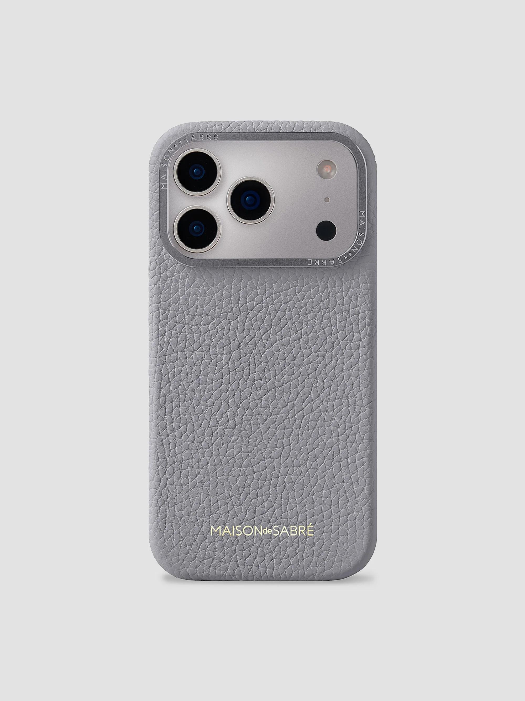 Maison de Sabre Leather Phone Case (iPhone 15 Pro Max) | Saks