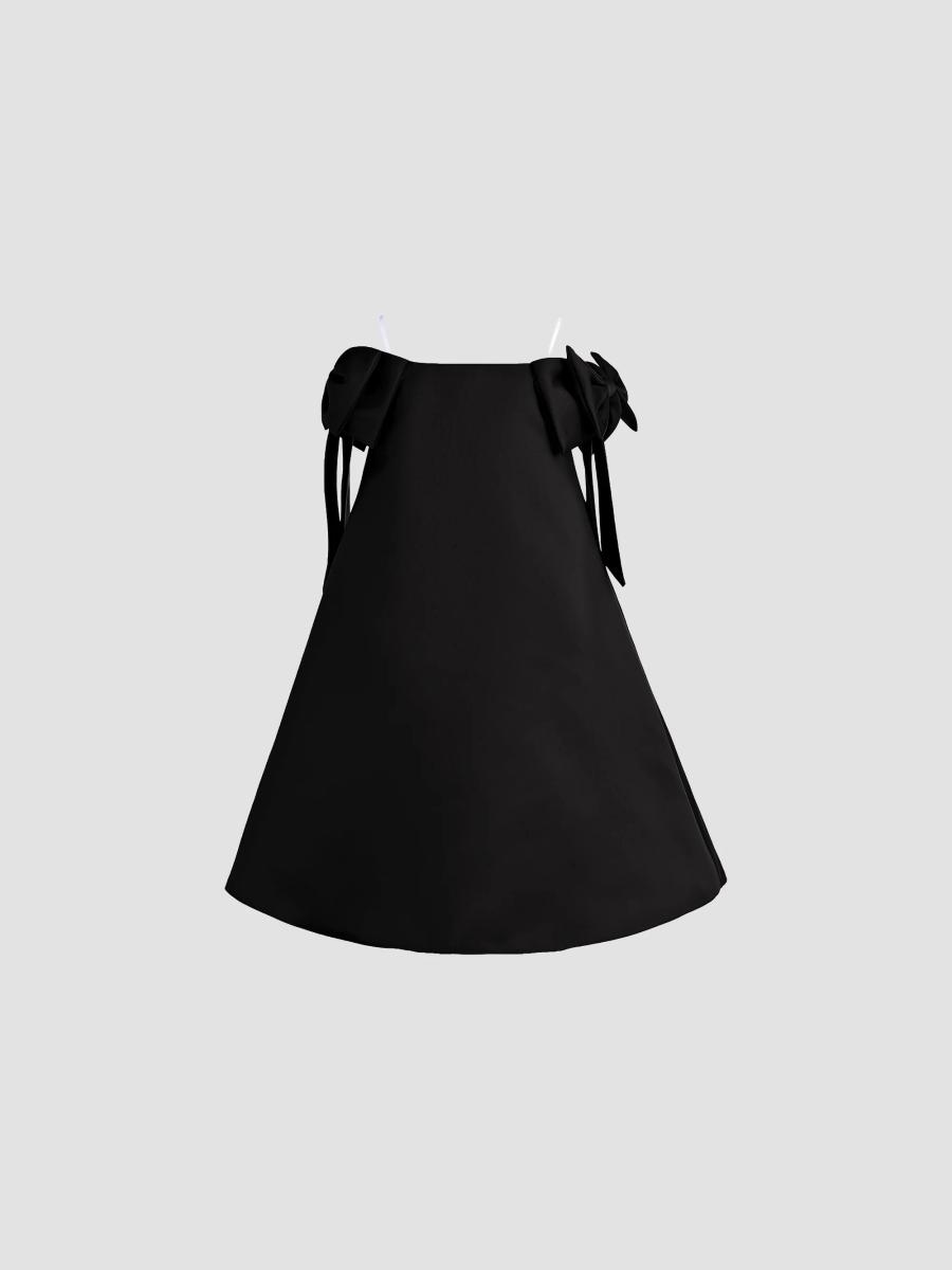 Tulleen Girl's Little Girl's & Girl's Luneta Dress In Black