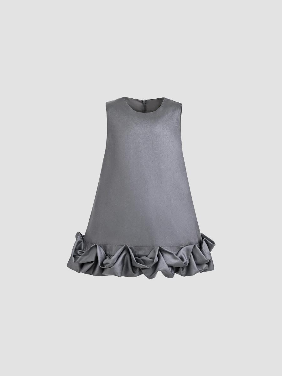 Tulleen Girl's Little Girl's & Girl's Clarette Dress In Grey