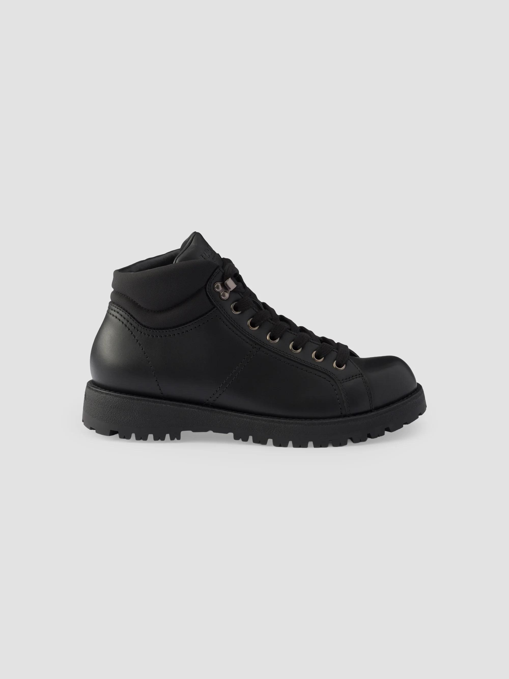 Prada Brixxen Leather Booties | Saks Fifth Avenue