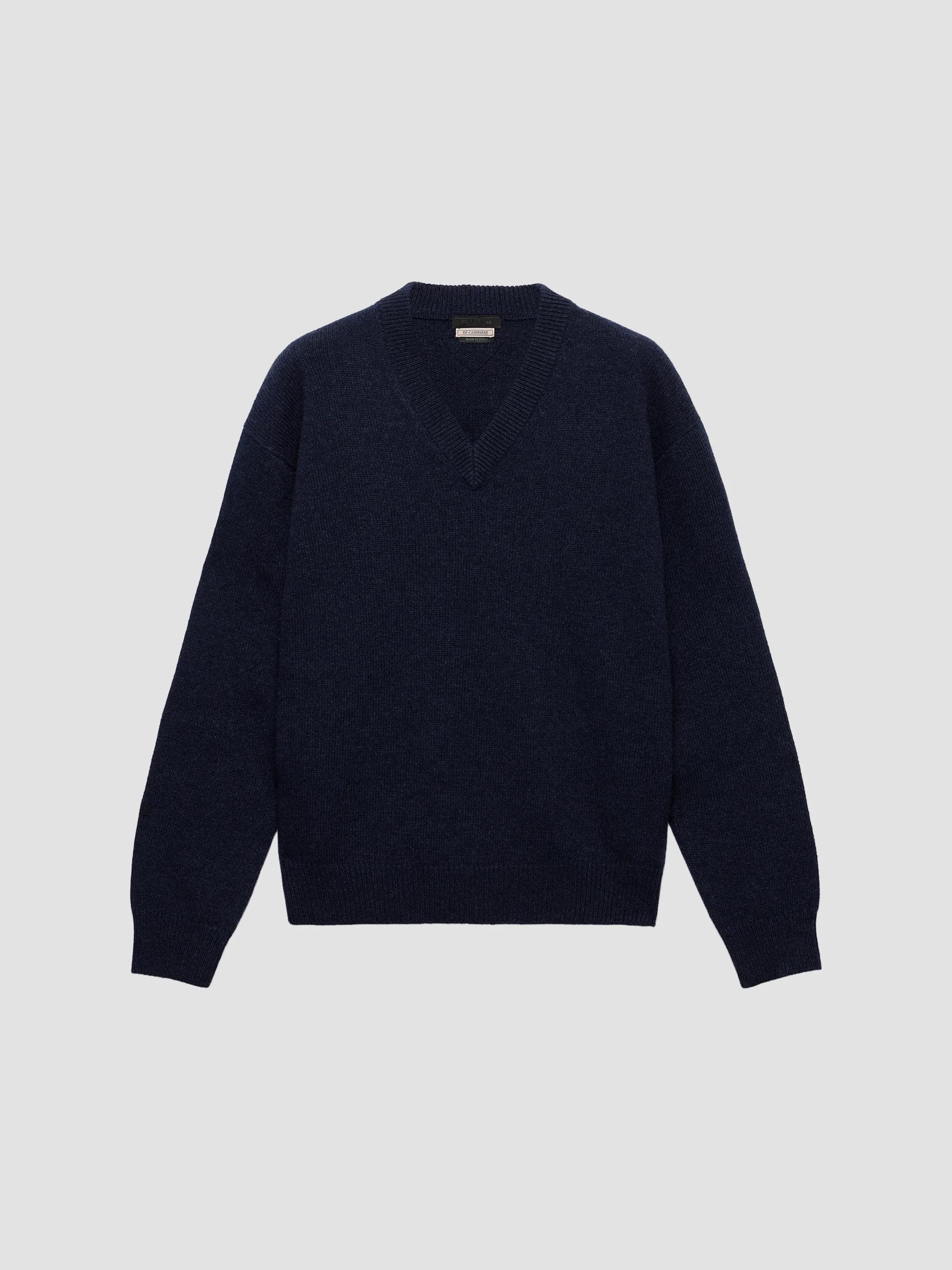 Prada Shetland Wool Boat Neck Sweater | Saks Fifth Avenue