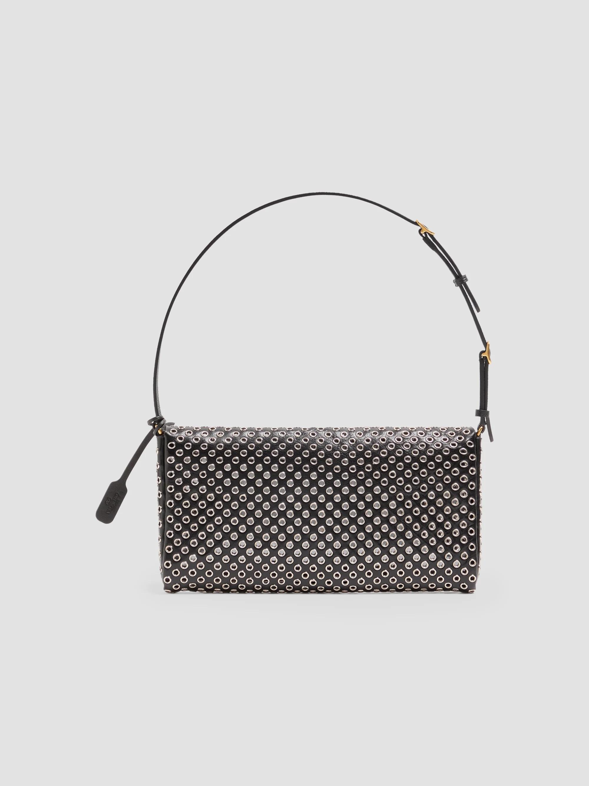 Valentino Garavani Devain Small Shoulder Bag with Eyelets | Saks Fifth ...