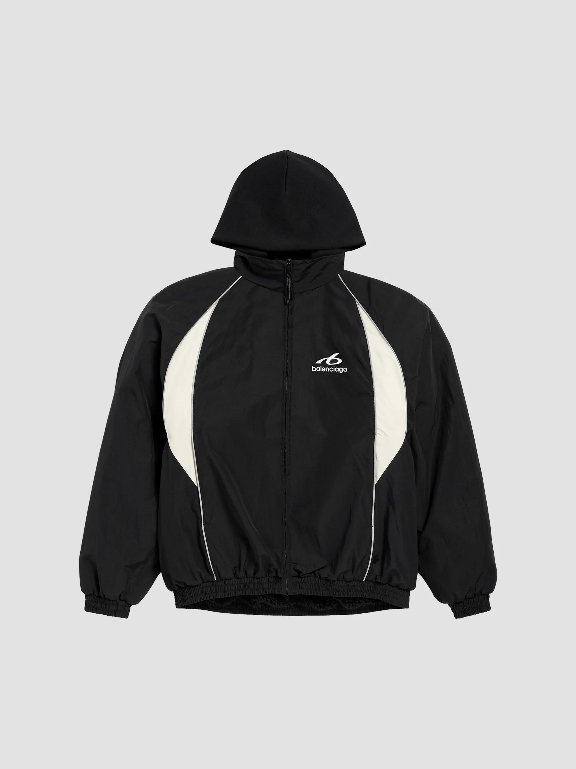 Balenciaga Bomber Hoodie | Saks Fifth Avenue