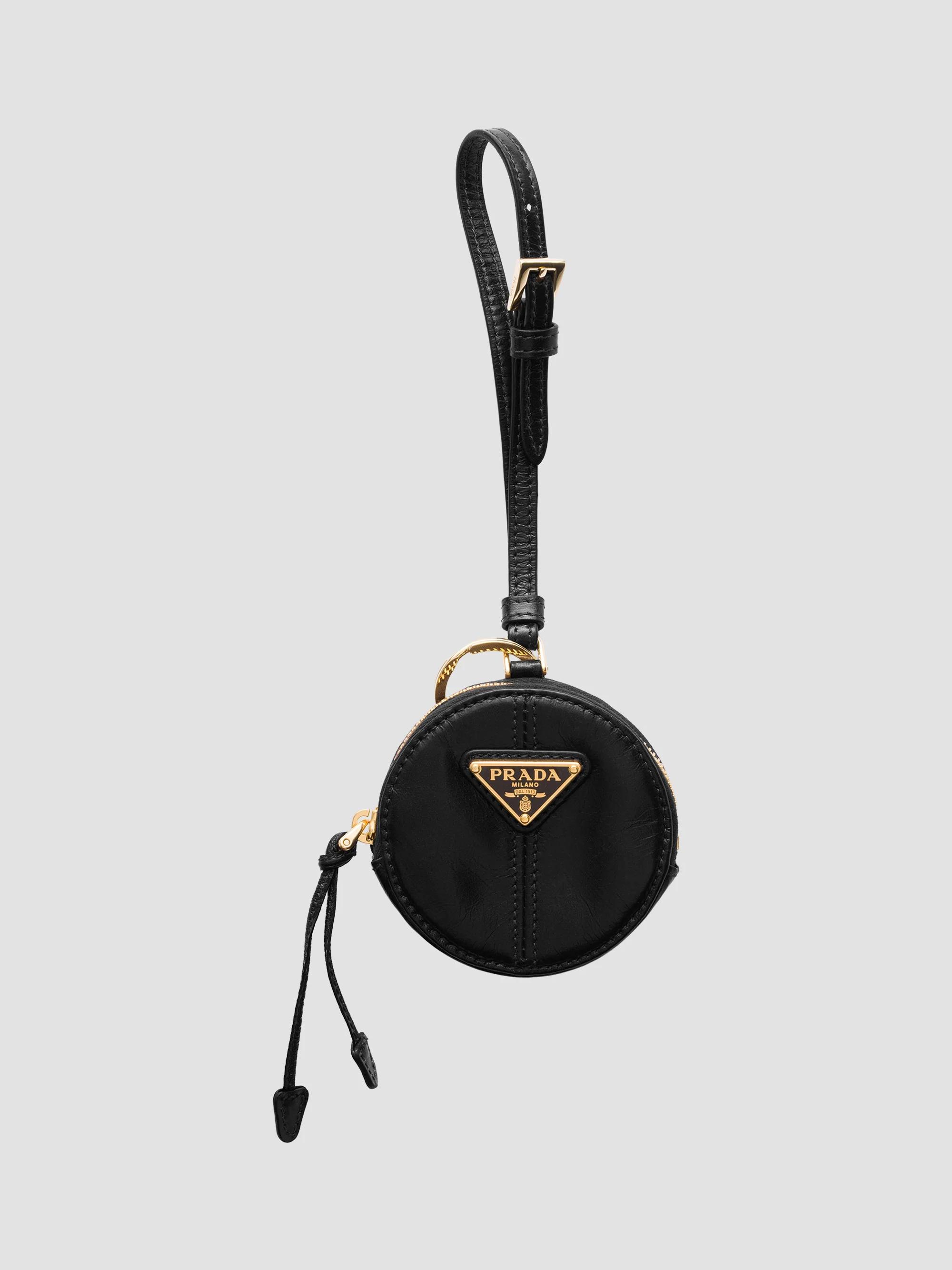 Prada Nappa Leather Zipper Pouch | Saks Fifth Avenue
