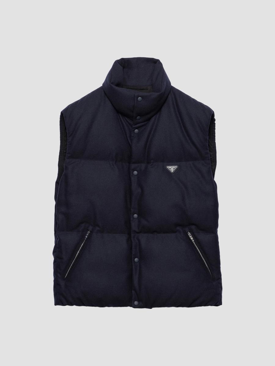 Prada Re-Wool Down Vest | Saks Fifth Avenue