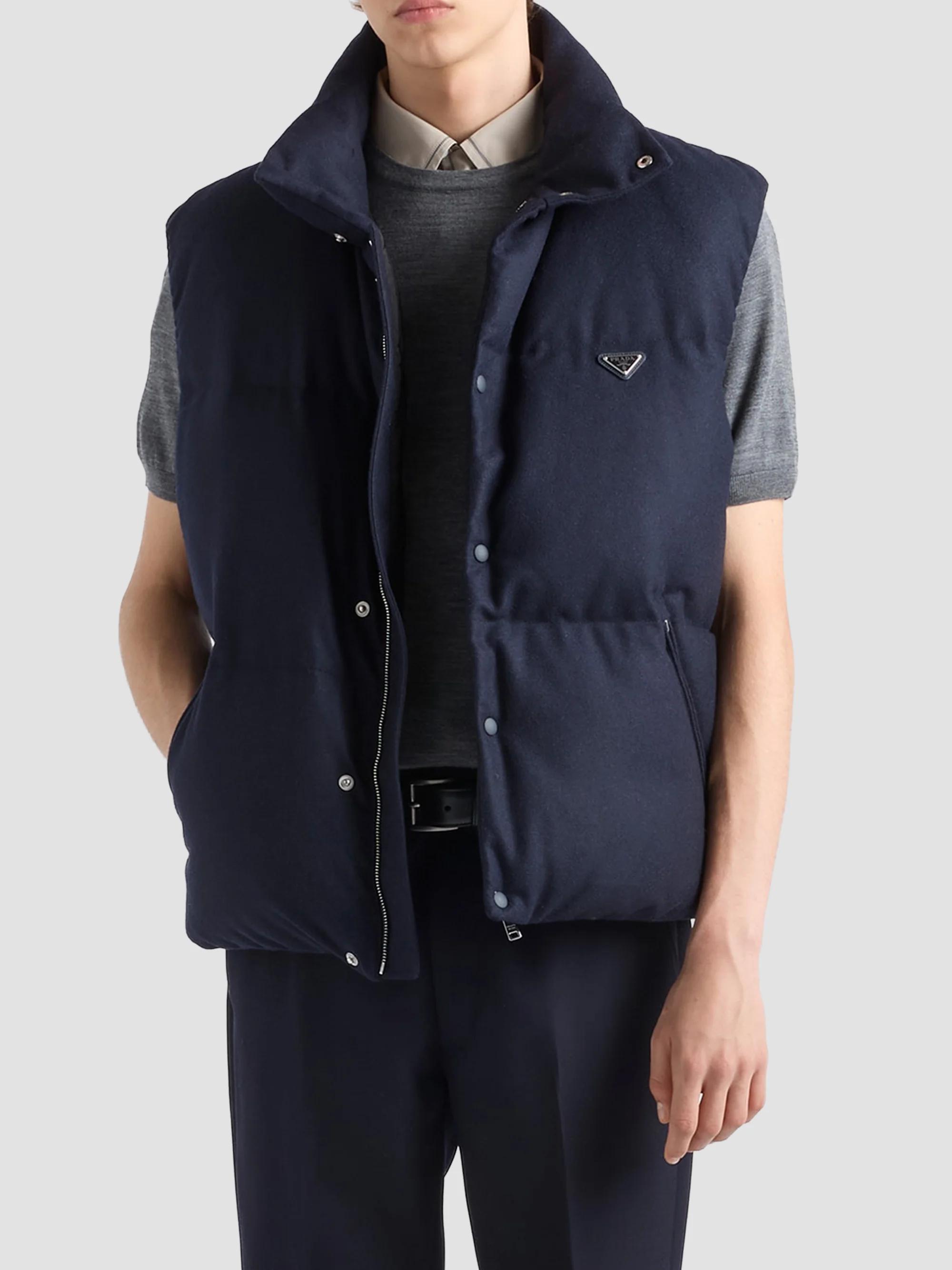 Prada Re-Wool Down Vest | Saks Fifth Avenue