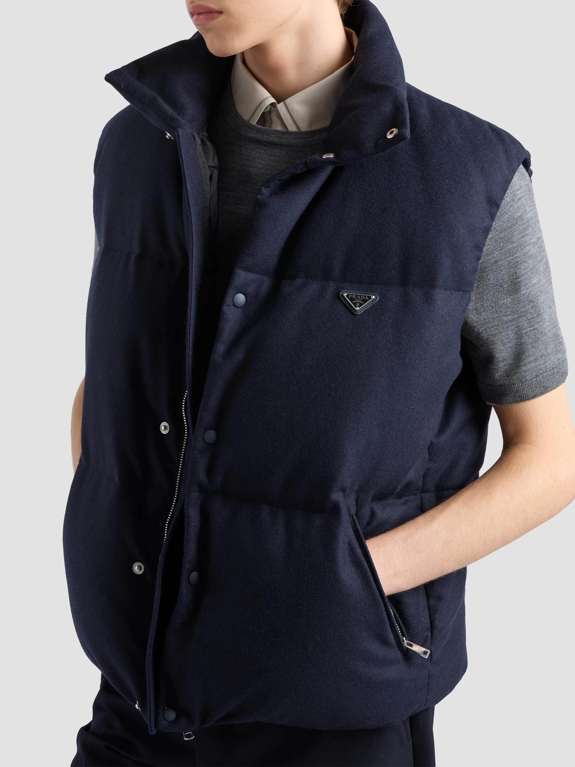 Prada Re-Wool Down Vest | Saks Fifth Avenue