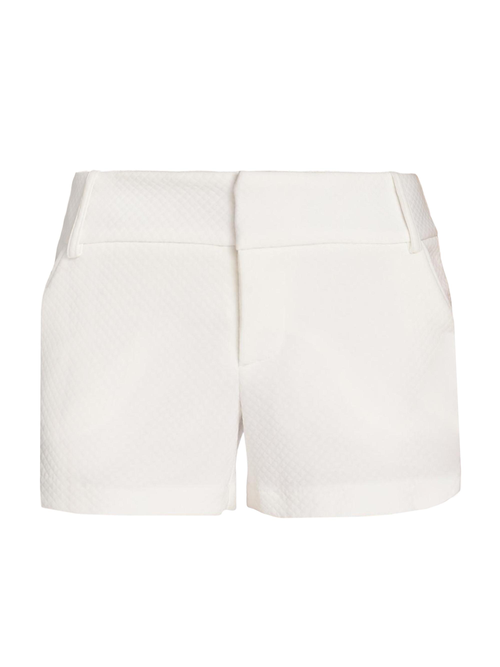 ALICE + OLIVIA Women's Cady Shorts - White