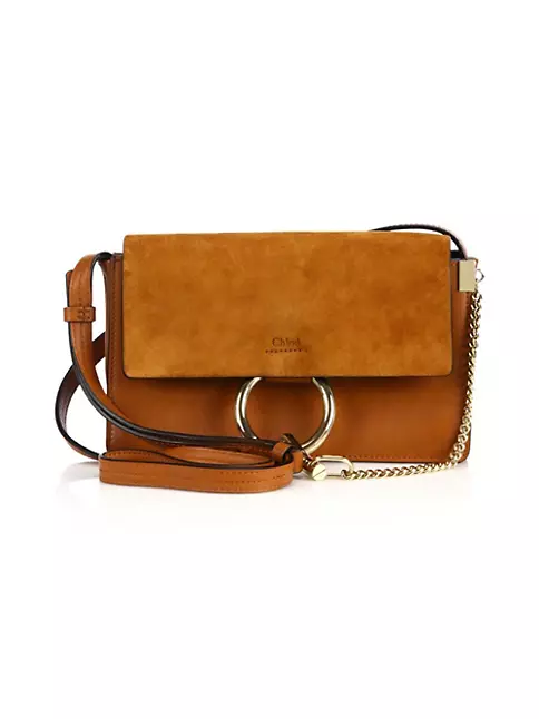 Chloe Leather Small Faye Day Shoulder Bag