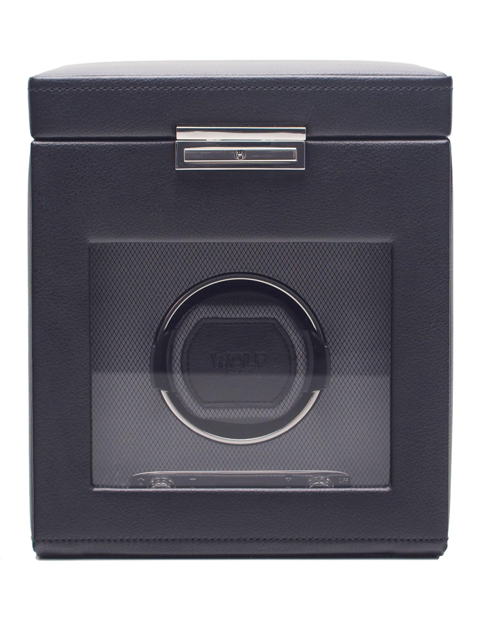 Wolf Viceroy Single Winder with Storage - Black
