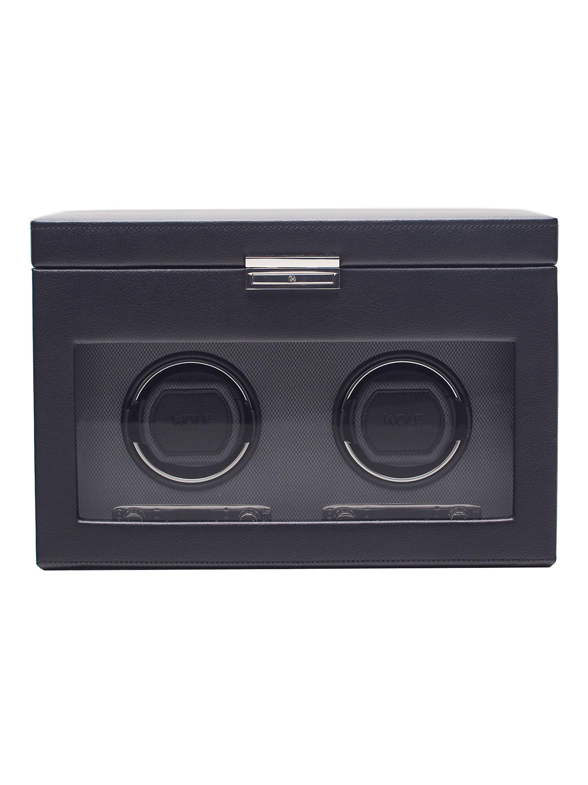 Wolf Viceroy Double Winder with Storage - Black