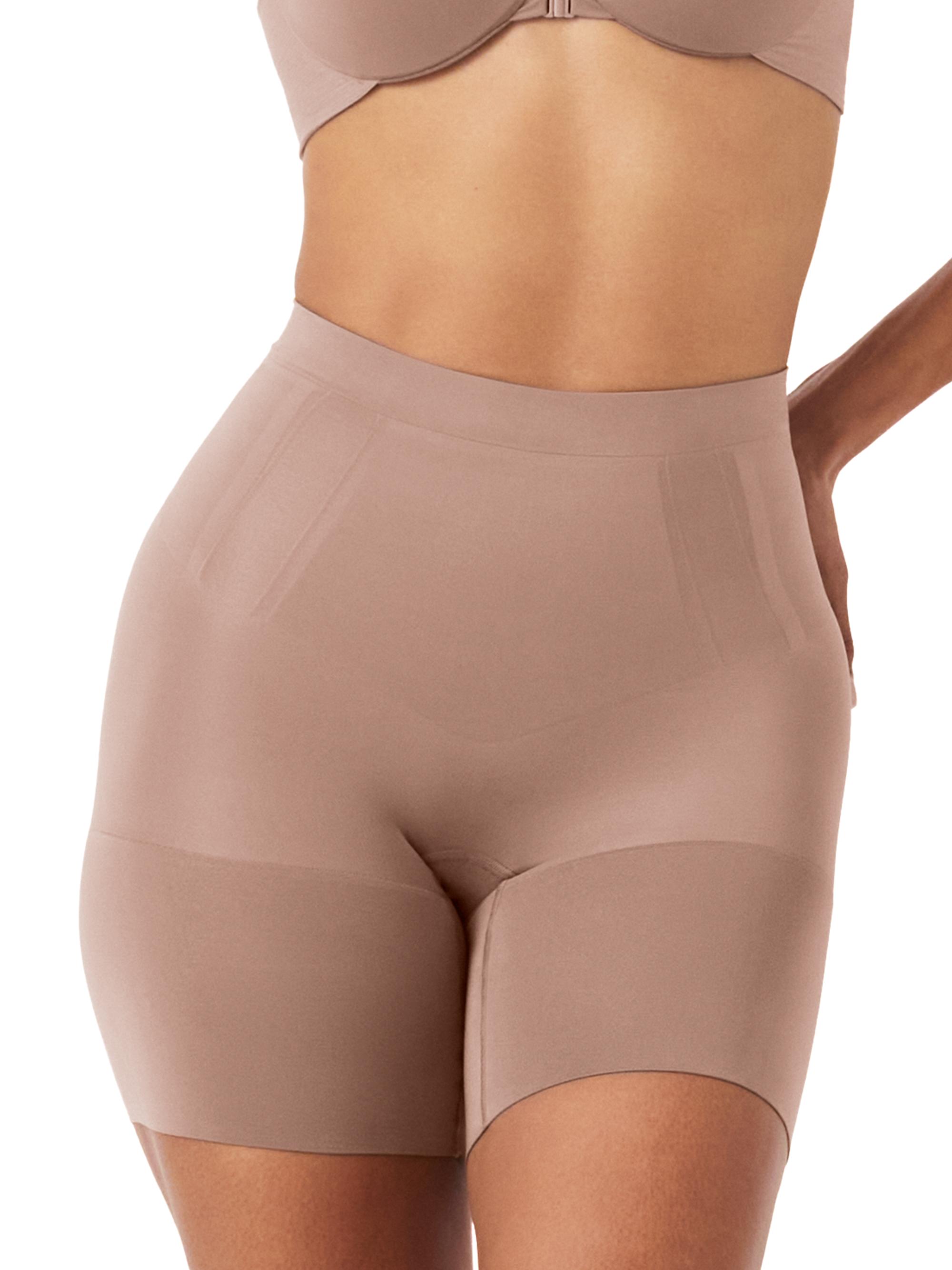 Spanx Women's Oncore Mid-Thigh Shorts - Chestnut Brown