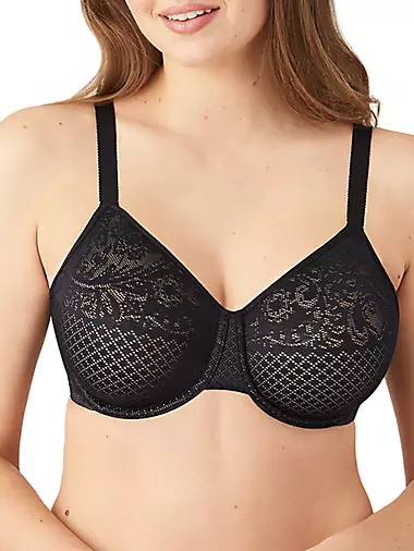 Buy E Cup Ladies Big Size 3/4 Cup Front Clip Bra Black Bralette Deep V  Women's Bras calcinha Large Cup Factory Nude Cup Size 95E at