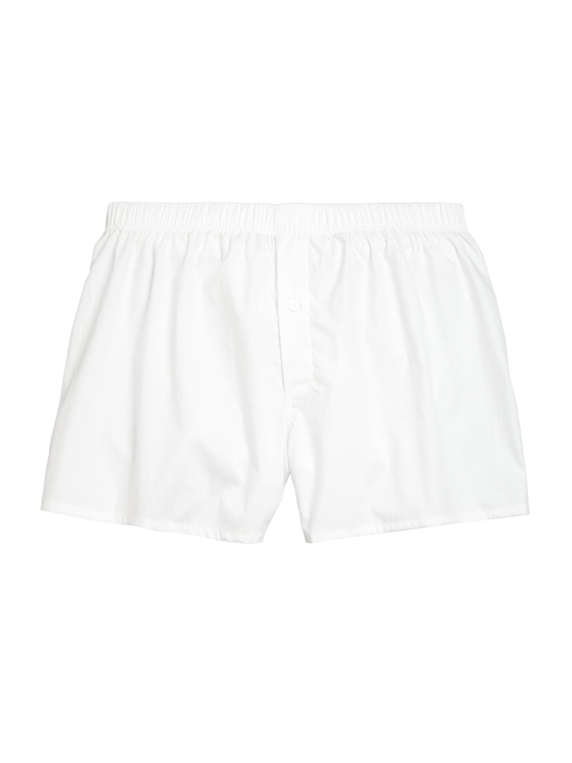 Hanro Fancy Woven Boxers - White