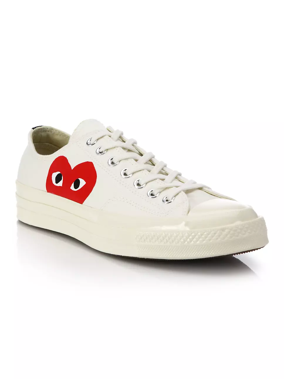 CdG PLAY x Converse Unisex Chuck Taylor All Star Peek-A-Boo Low-Top Sneakers