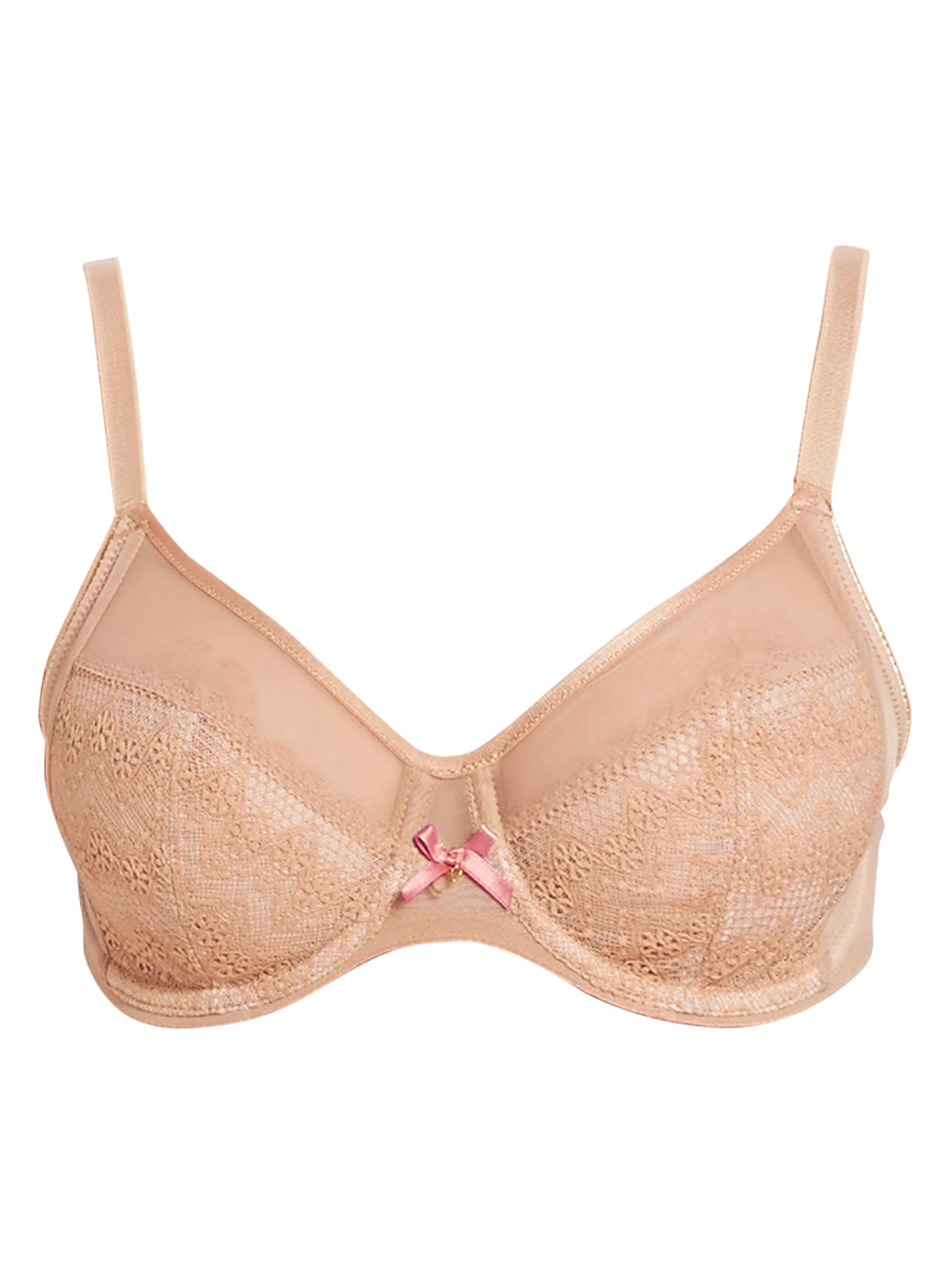 Chantelle Women's Revele Moi Perfect Fit Underwire Bra - Beige