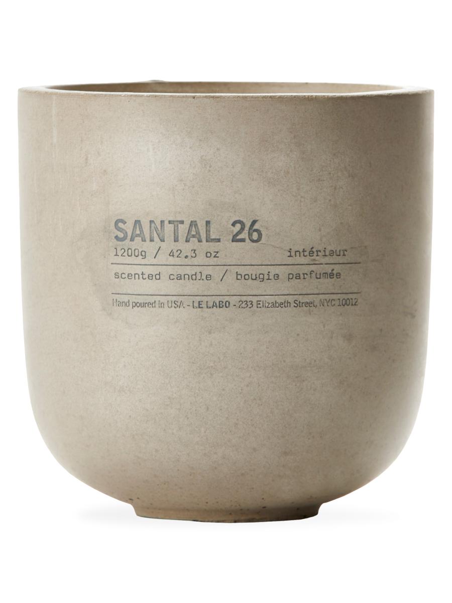 Le Labo Santal 26 Concrete Candle | Saks Fifth Avenue