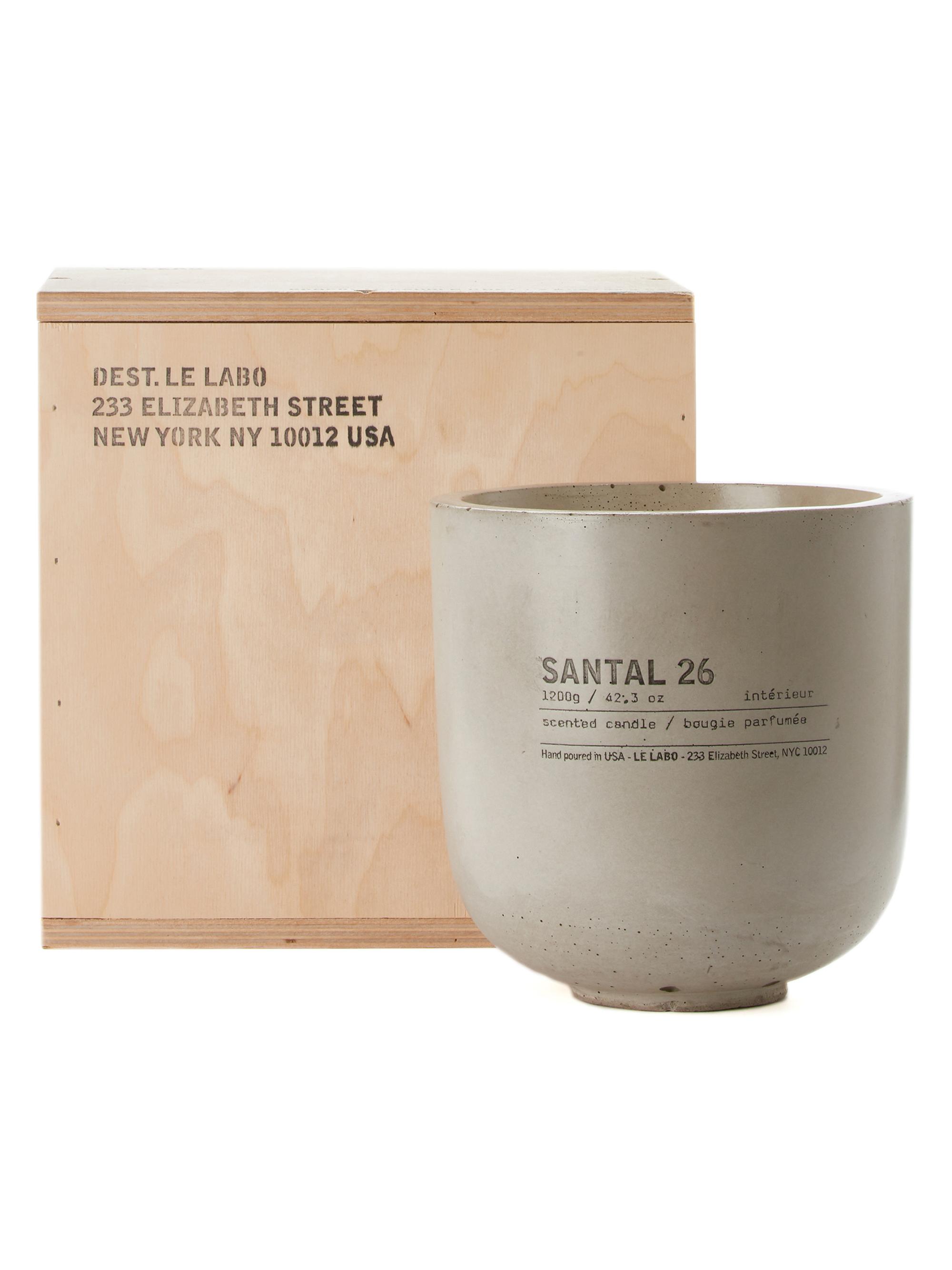 Le Labo Santal 26 Concrete Candle | Saks Fifth Avenue
