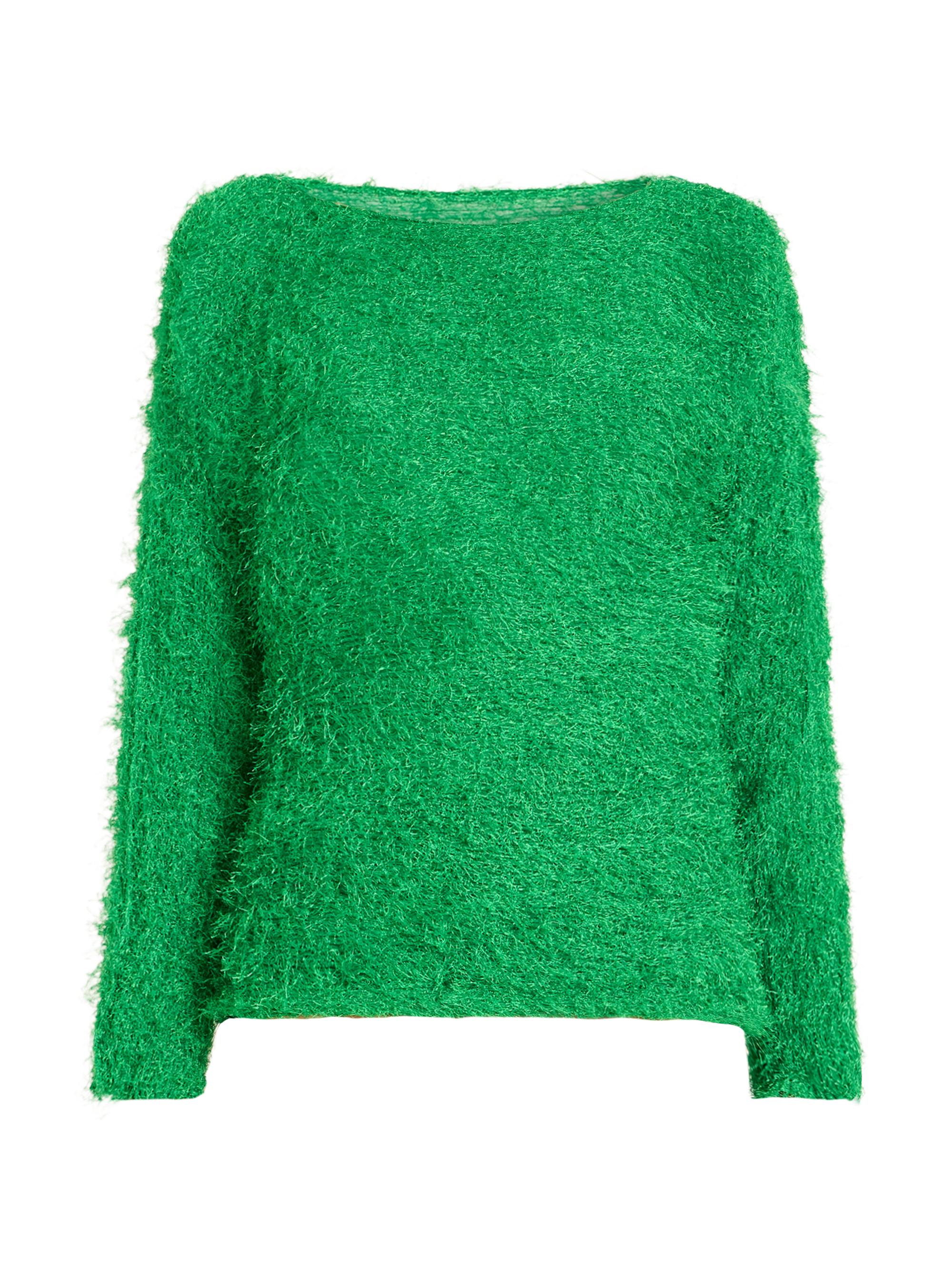 Issey Miyake Women's Pleated Colorblock Top - Green