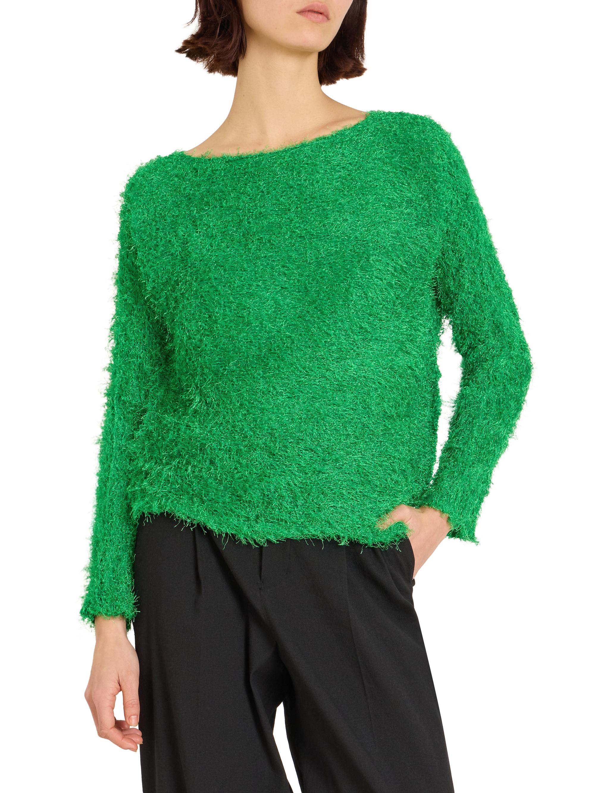 ISSEY MIYAKE 長袖トップス IM23FJ611 ダークグリーン PLEATS PLEASE ISSEY MIYAKE: Green Monthly Colors November Top | SSENSE