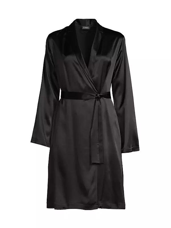 100% Silk La Perla Maison Romantic Dark Amber & Black Lace Trim Mini Slip  Dress (XS) — sororité.