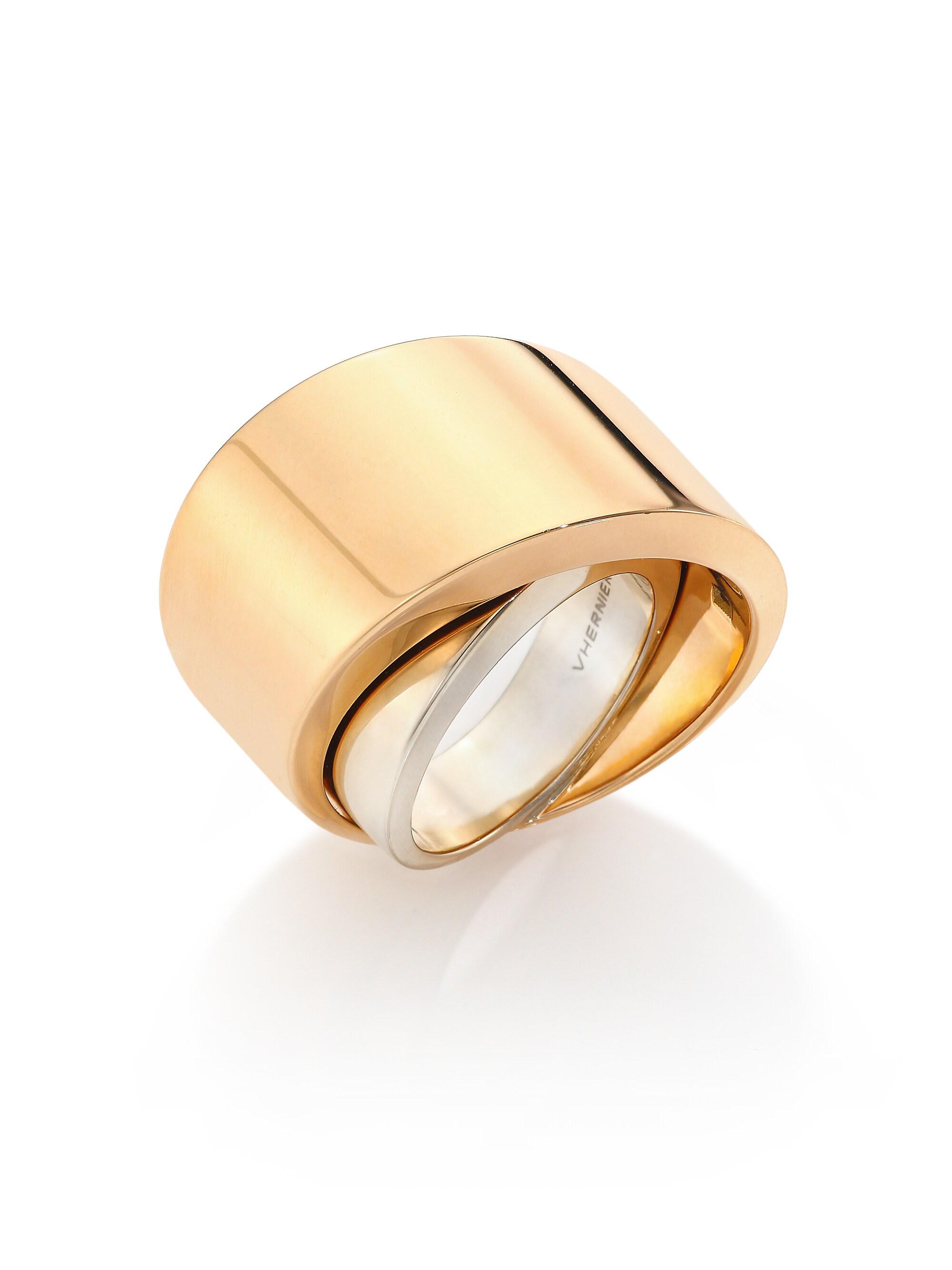 Vhernier Women's Tourbillon 18K Rose Gold Ring