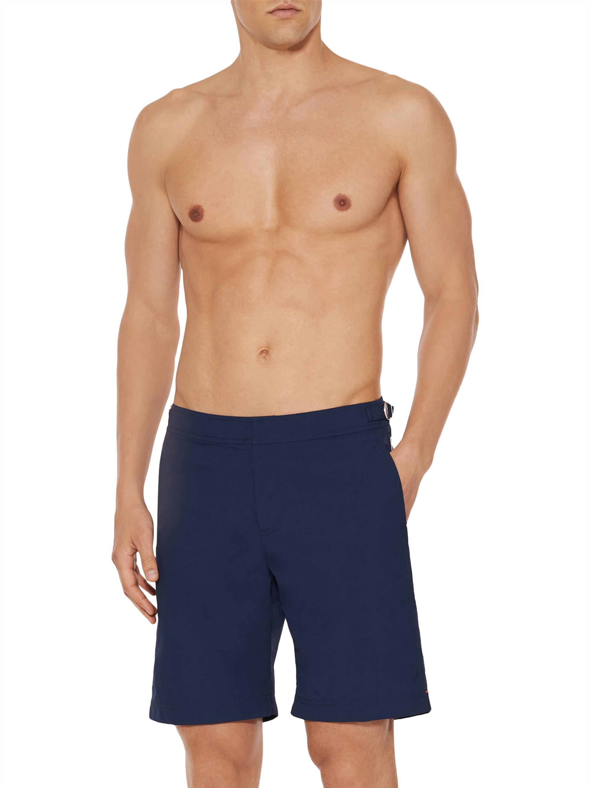 Orlebar Brown Men's Dane II Swim Trunks - Navy