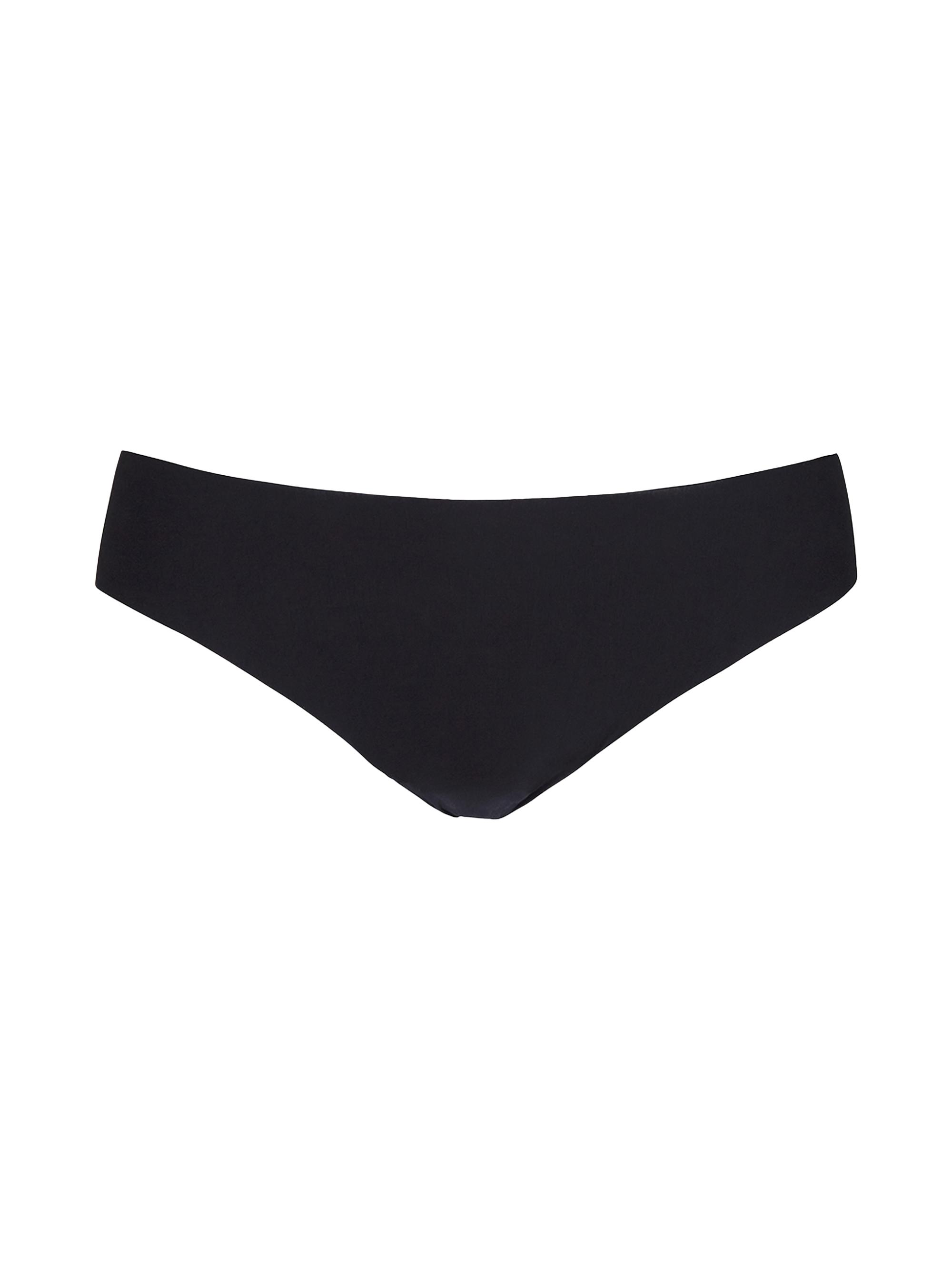 Commando Women's Butter Mid-Rise Thong - Black | Thumbnail 5