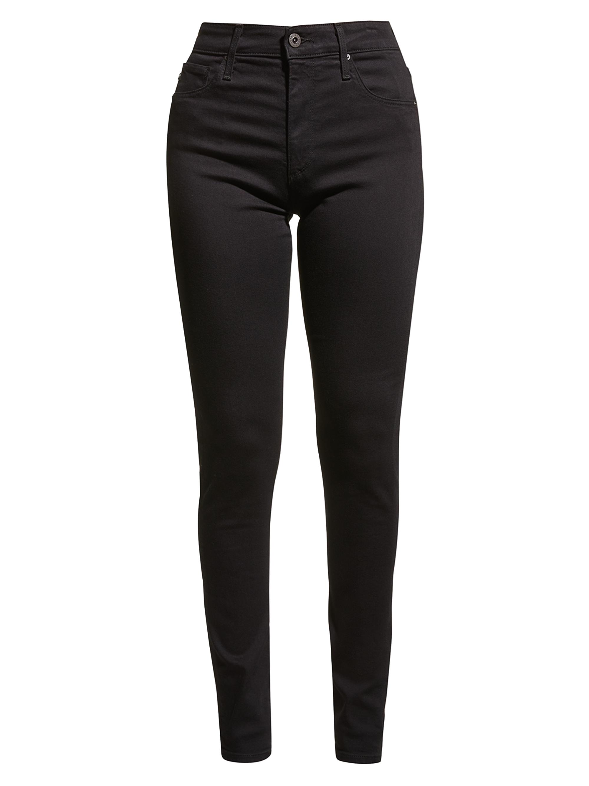 AG Jeans Women's Farrah High-Rise Skinny Jeans - Super Black