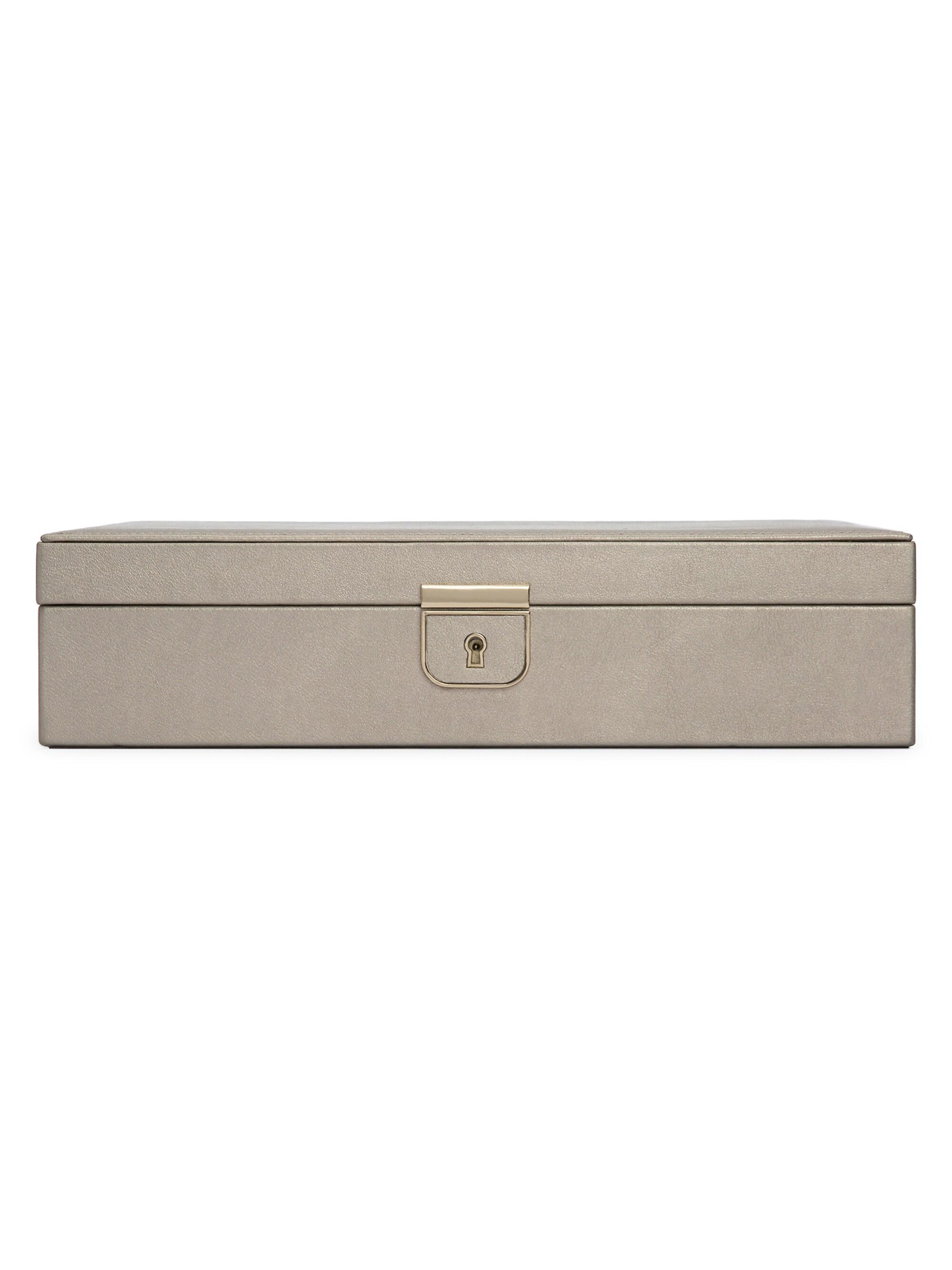 Wolf Women's Palermo Medium Jewelry Box - Grey