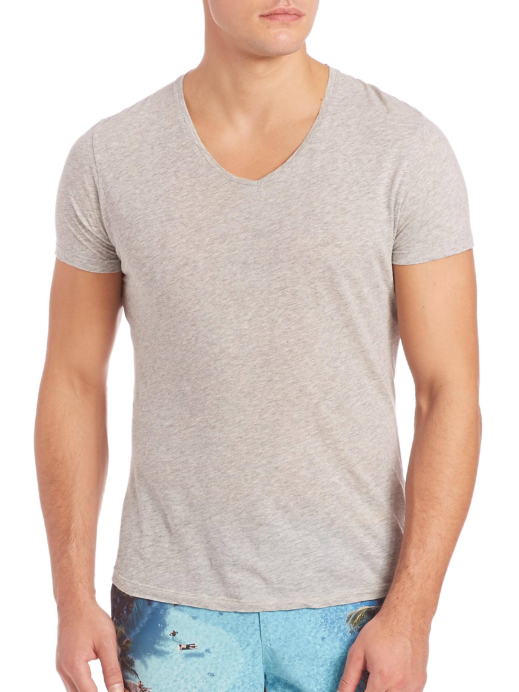 Orlebar Brown Men's OB-V T-Shirt - Grey