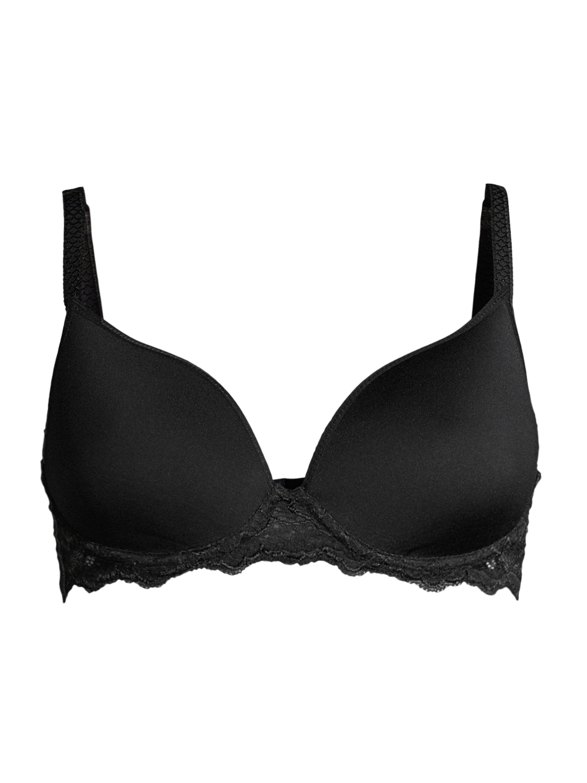Simone Pérèle Women's Caresse 3D Plunge T-Shirt Bra - Black