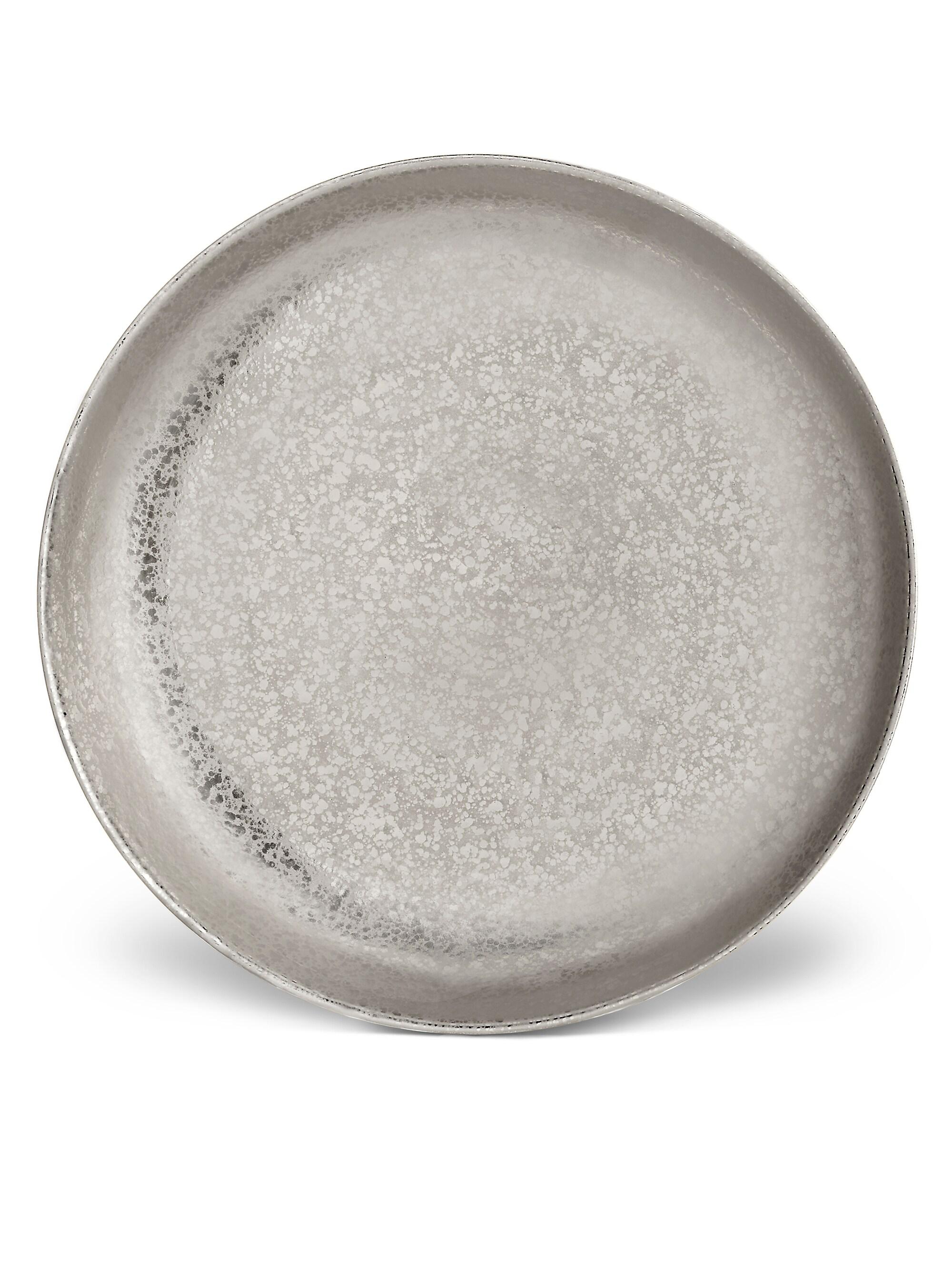 L'Objet Alchimie De Venise Platinum-Finish Charger Plate