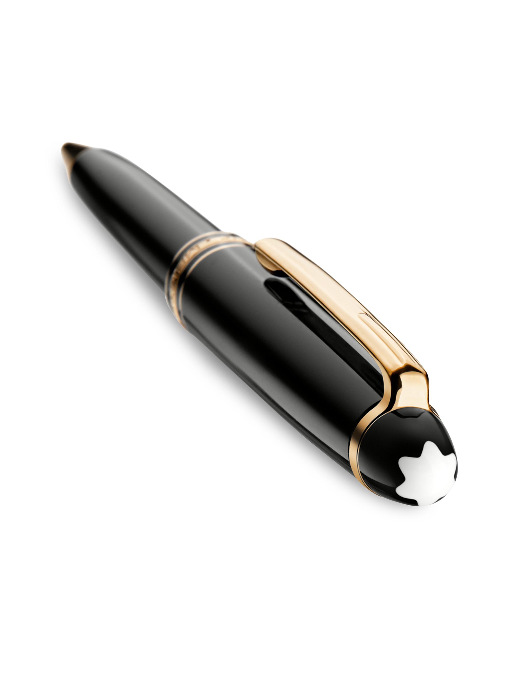 Shop Montblanc Meisterstuck Gold-Coated Classique Mechanical 