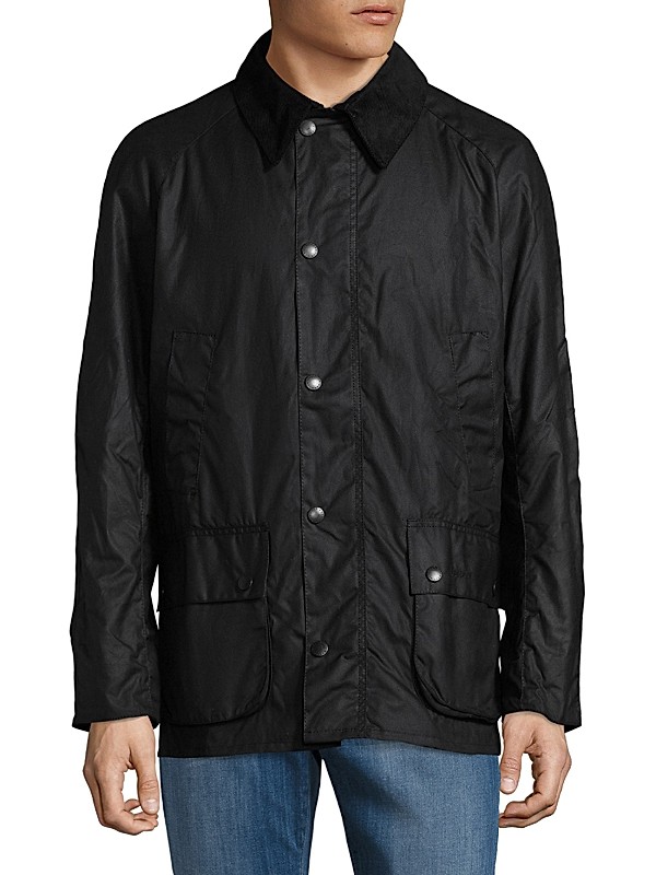 Shop Barbour Barbour Ashby Wax Jacket | Saks Fifth Avenue Shop Barbour Barbour Ashby Wax Jacket | Saks Fifth Avenue