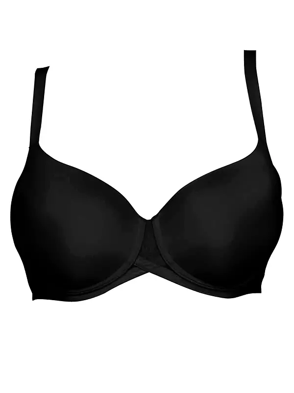 Buy Wacoal Women's Ultimate Side Smoother Wire Free Bra, Black