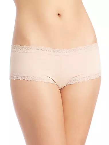 Hanky Panky: Signature Lace Low Rise Thong, Bliss Pink - Elise