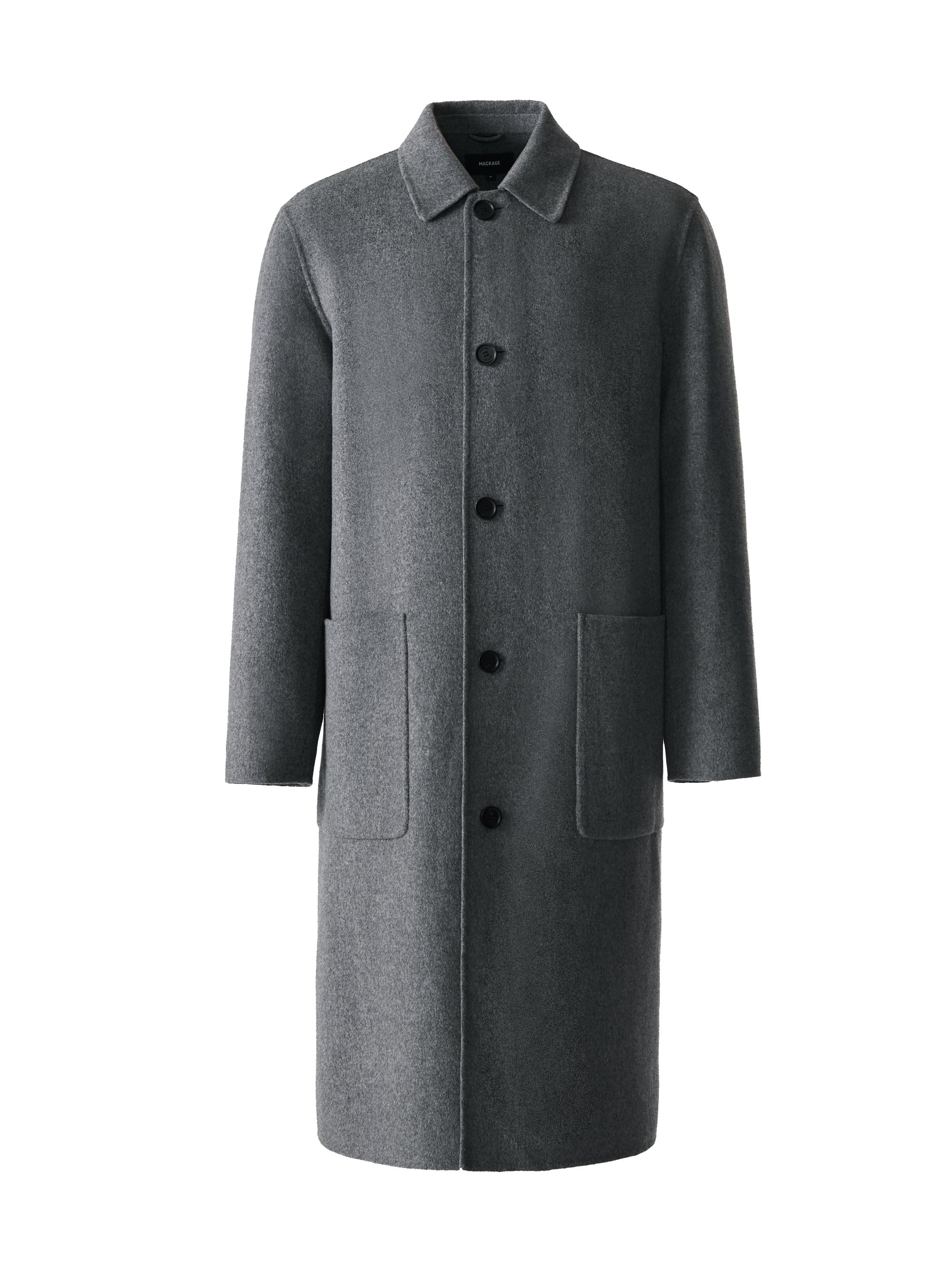 Mackage Joshua Double-Face Wool Long Coat | Saks Fifth Avenue