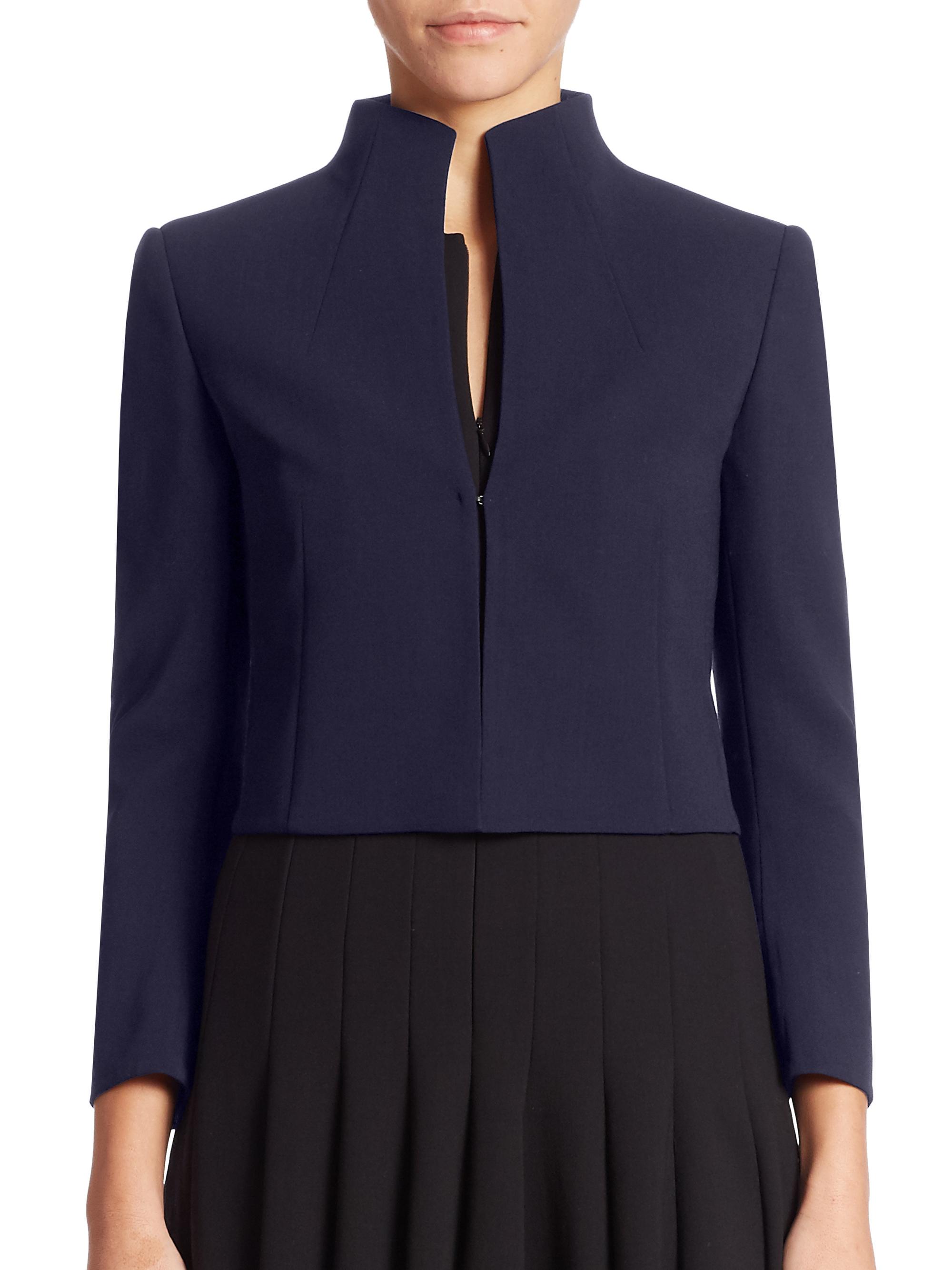 Akris Women's Pandora Stretch Jacket - Navy