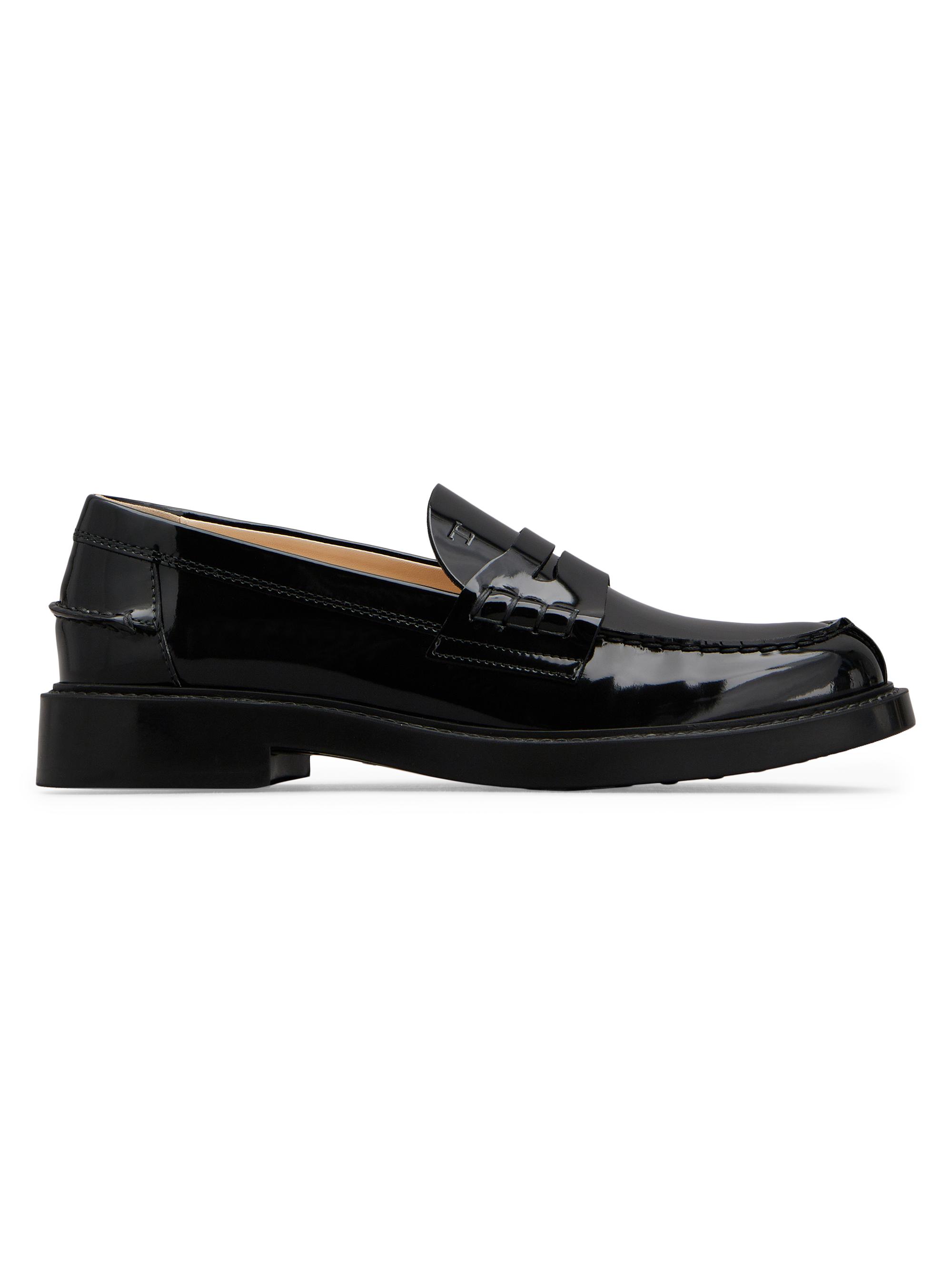 Tod's Women's Leather Penny Loafers - Black