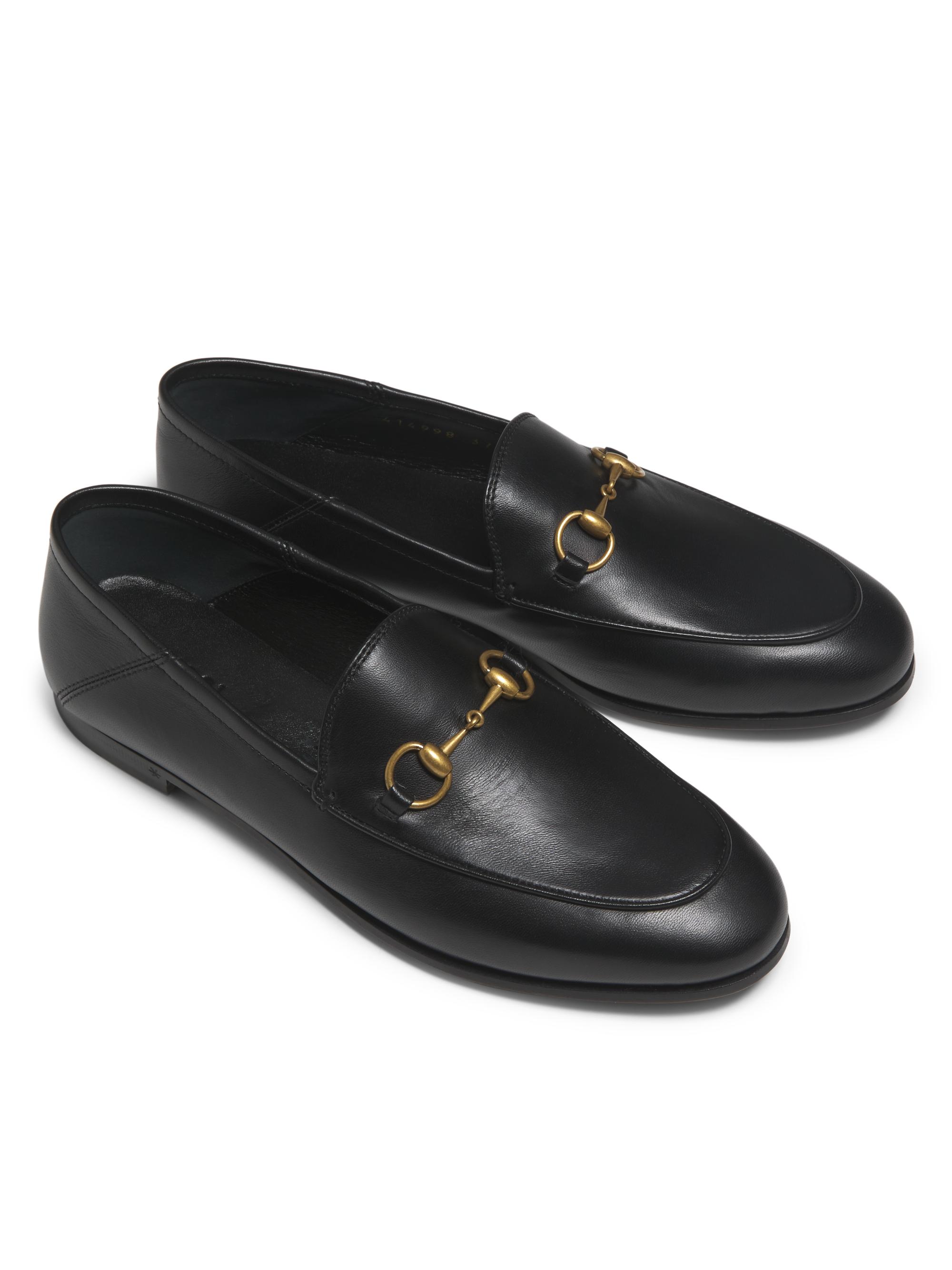 Gucci Brixton Leather Horsebit Loafers | Saks Fifth Avenue