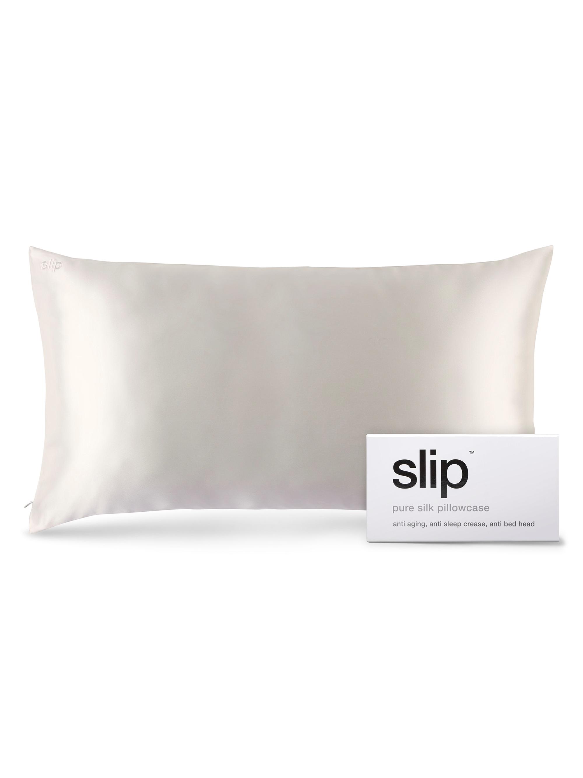 slip Women's Silk Pillowcase - White | Thumbnail 10