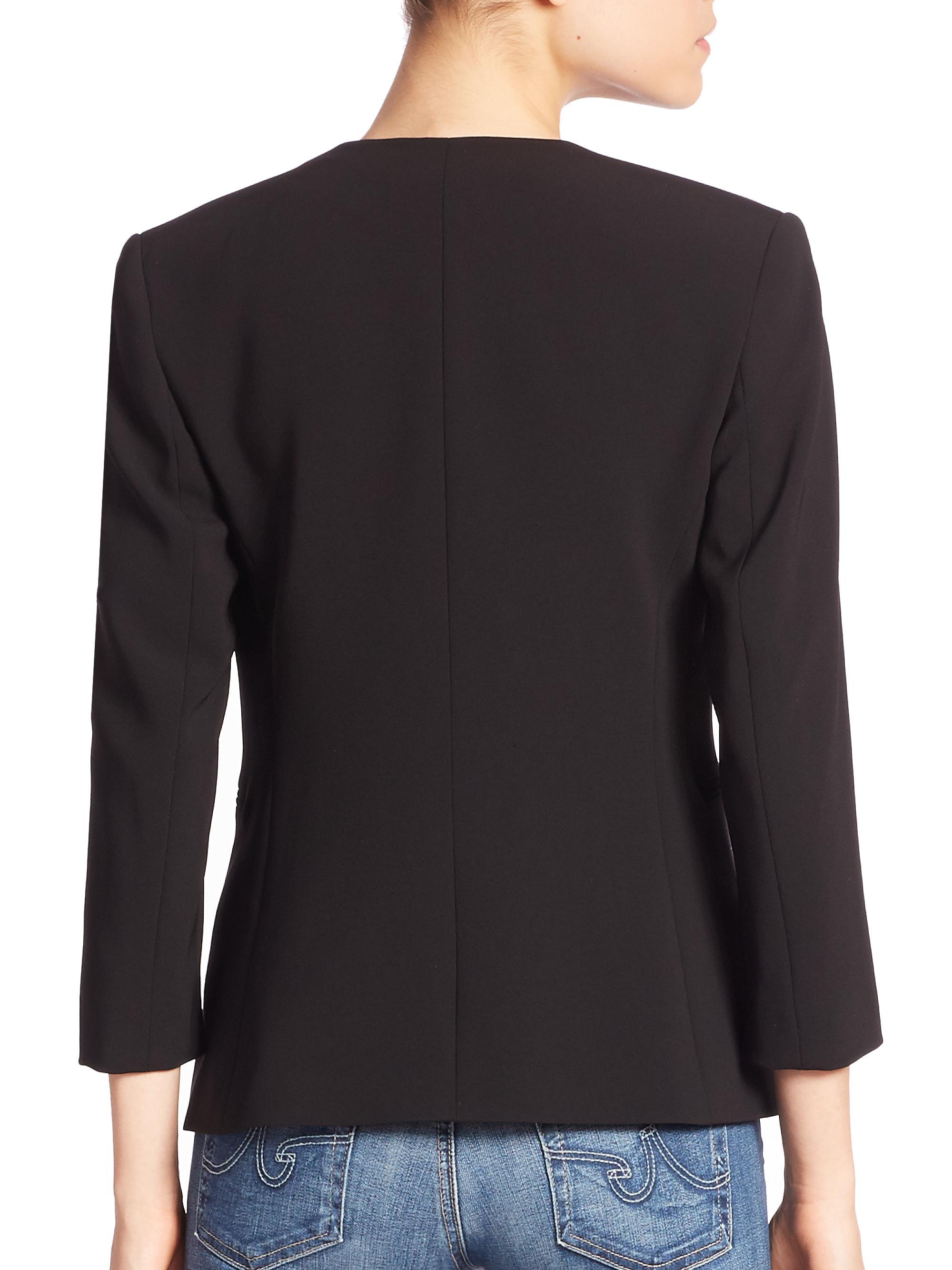 Theory Lindrayia B Admiral Crepe Jacket | Saks Fifth Avenue