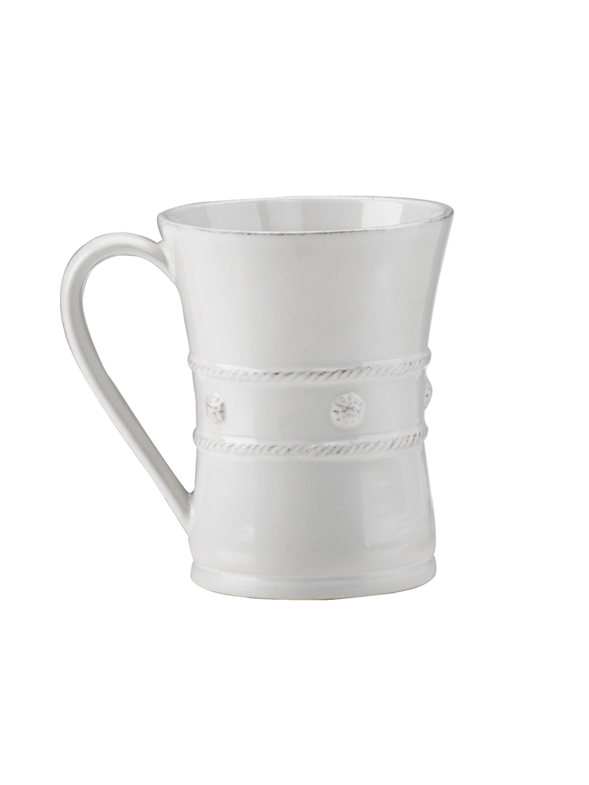 Juliska Berry & Thread Ceramic Mug - White