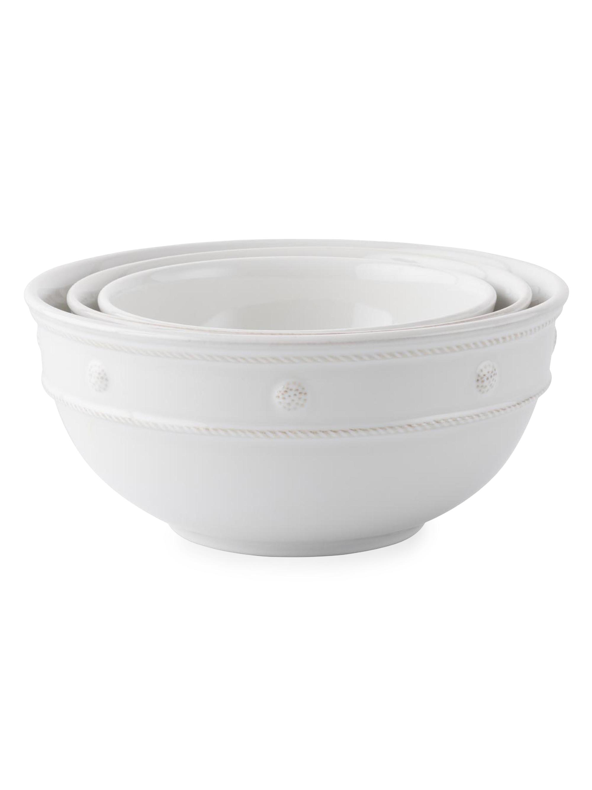 Juliska Berry & Thread 3-Piece Nesting Serving Bowl Set
