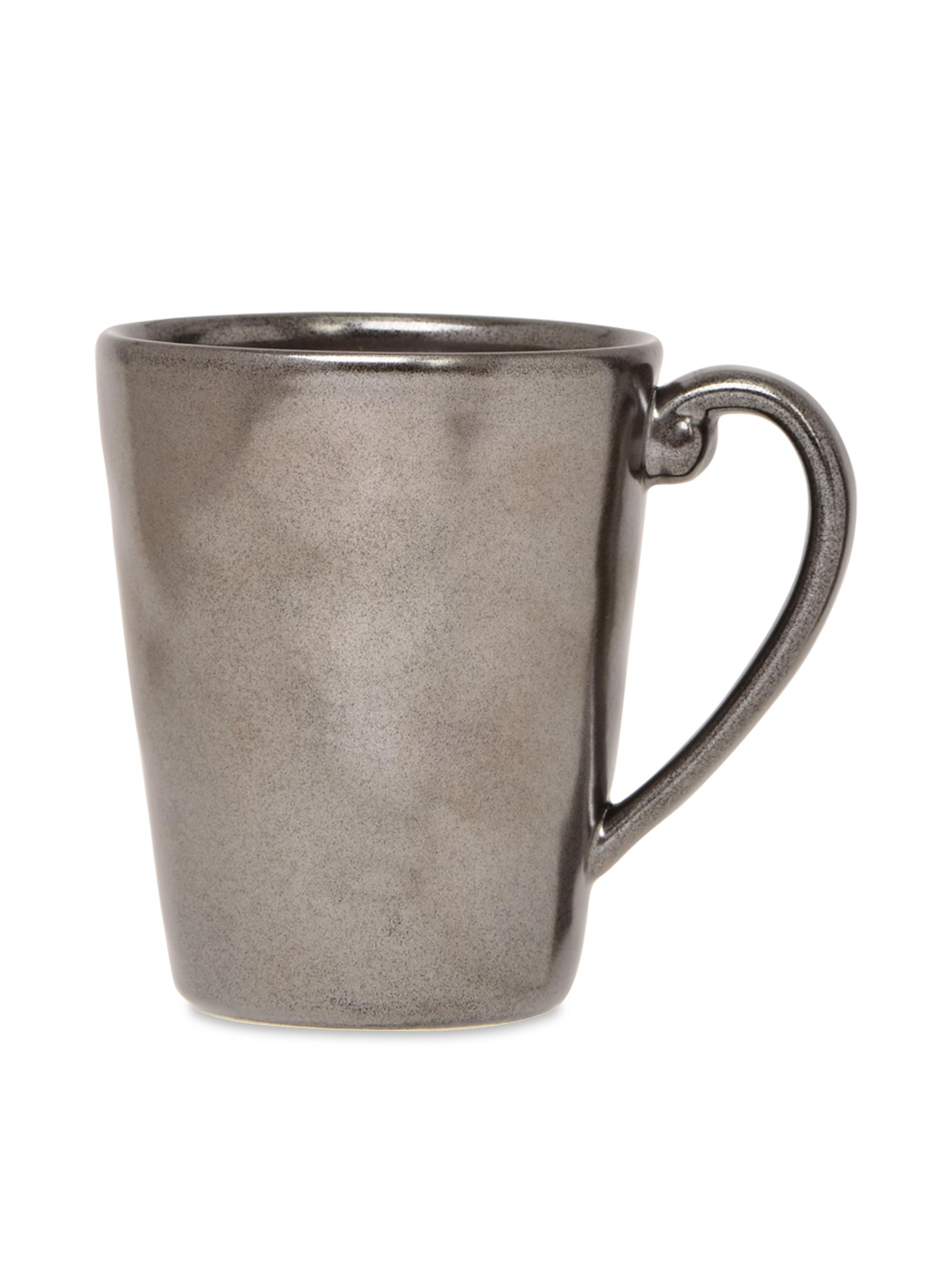 Juliska Pewter Stoneware Mug - Grey