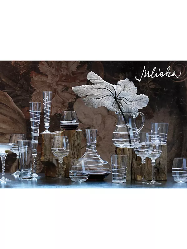 Juliska Chloe Red Wine Glass Set of 4