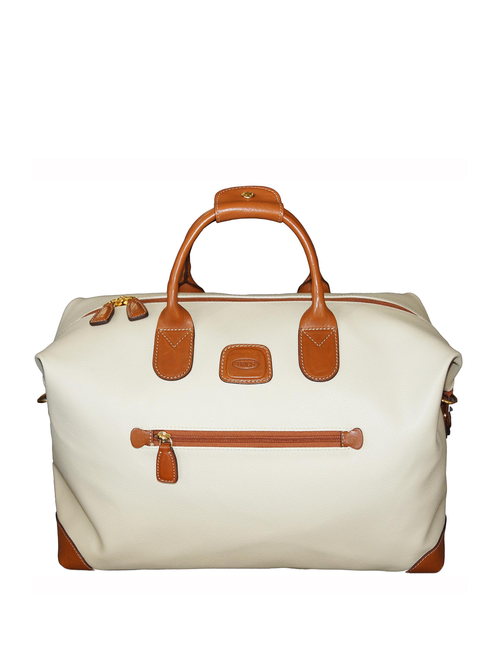 Bric's Firenze 18" Cargo Duffel - Cream