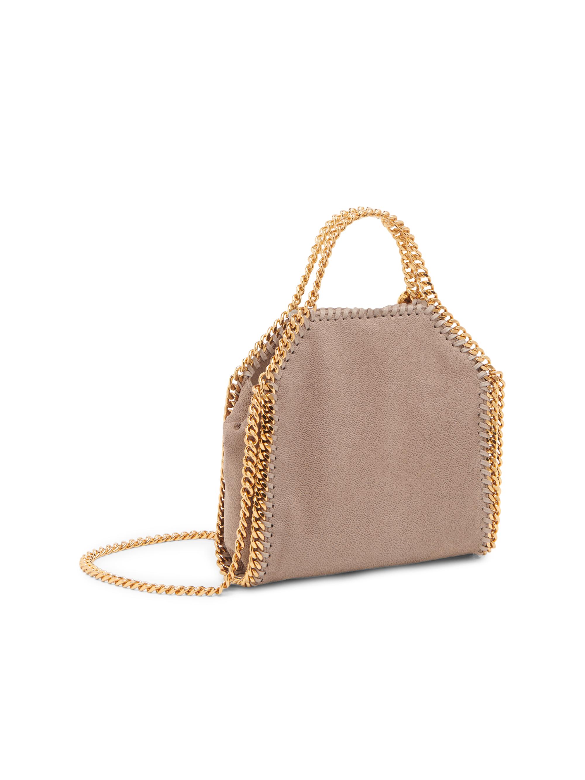 未使用品　Stella McCartney FALABELLA　ミニ　ラフィア Stella McCartney Woven Raffia Mini Falabella Fold Over Natural
